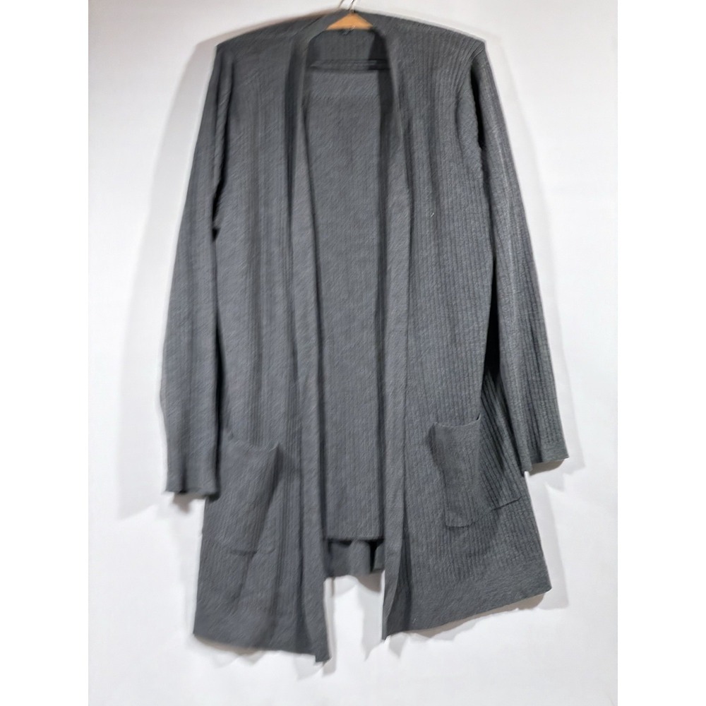 Eileen Fisher Wool 2 Piece‎ Set L Minimalist Cardigan Skirt Capsule